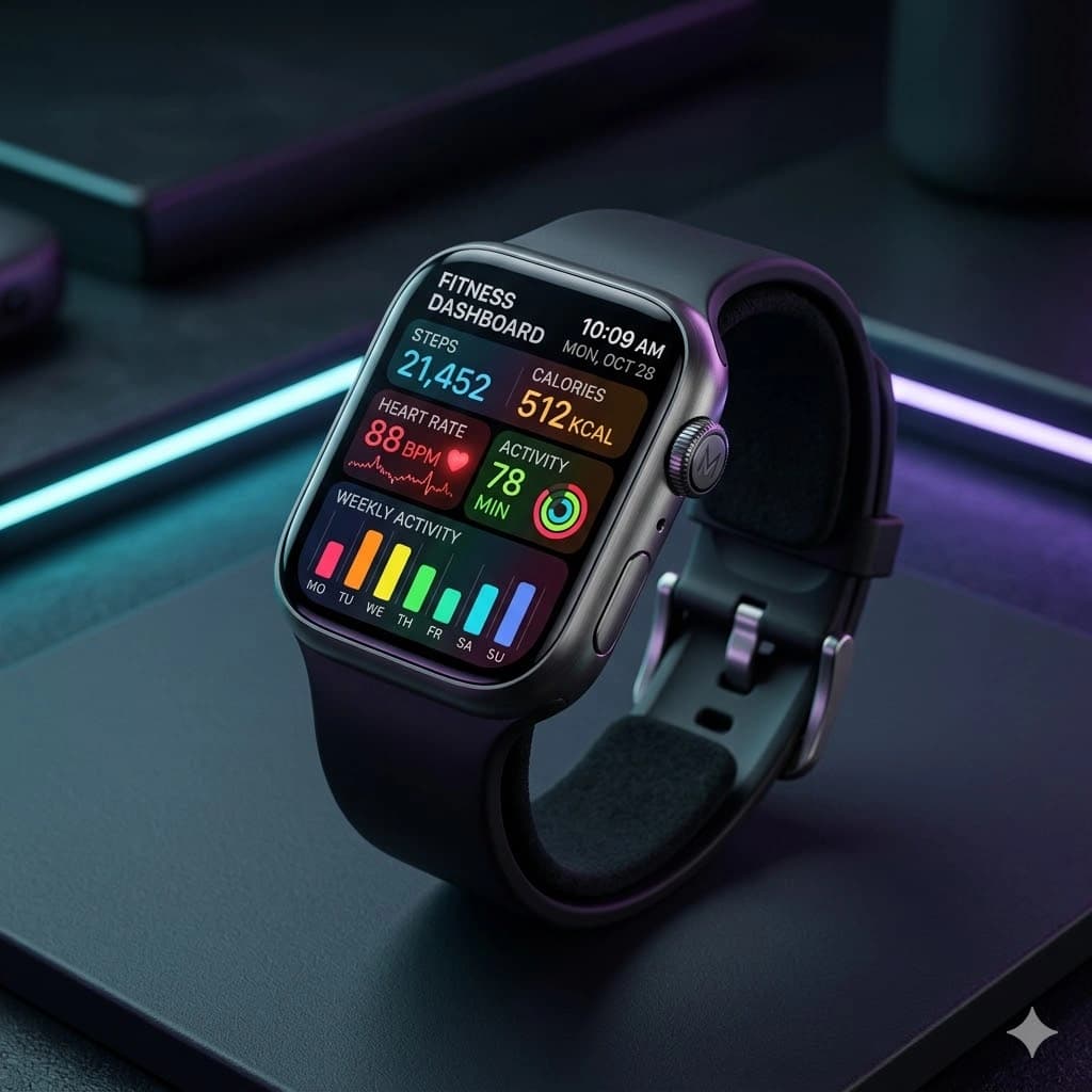 AMOLED Smart Watch Pro Fitness Tracker