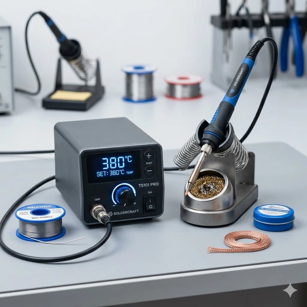 Digital Precision Soldering Station (60W LCD)